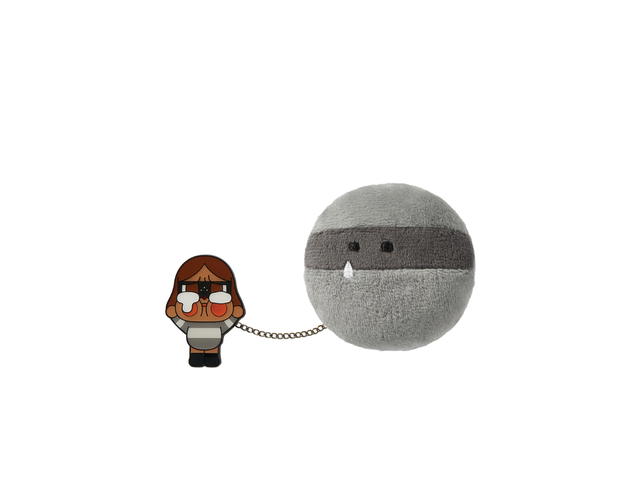 Pop Mart (เช็คการ์ด) Pop Mart The Robber (Crybaby Crying Again Series-Plush Badge) - view 1