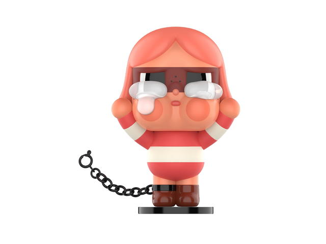 Pop Mart Pop Mart THE ROBBER RED VER. (CRYBABY Crying Again Series Figures) Secret Edition 02 - view 1