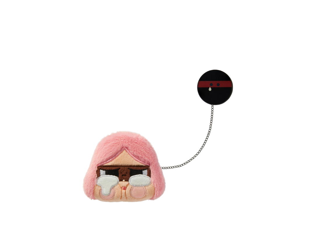 Pop Mart (เช็คการ์ด) Pop Mart The Robber Red Ver. (Crybaby Crying Again Series-Plush Badge) Secret Edition 1