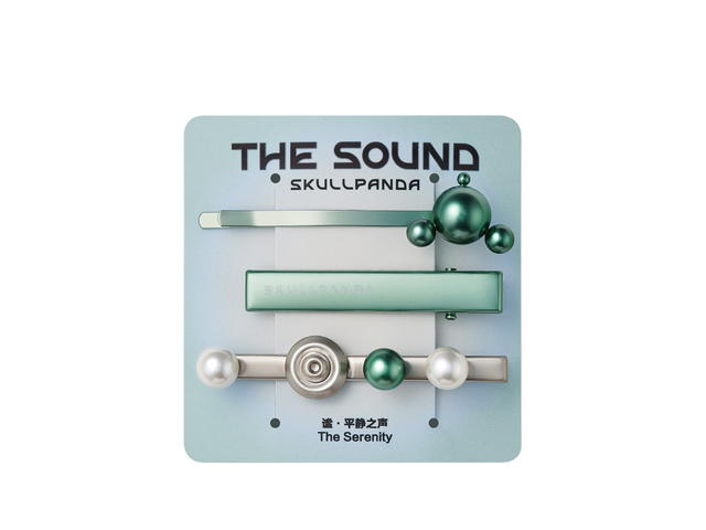 Pop Mart (เช็คการ์ด) Pop Mart The Serenity (Skullpanda The Sound Series Hairpin Combination) - view 1