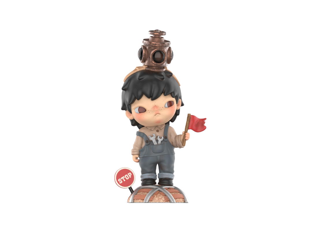 Pop Mart (เช็คการ์ด) Pop Mart The Switchman (Hirono×Le Petit Prince Series Figures)