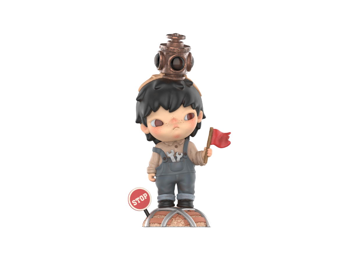 Pop Mart (เช็คการ์ด) Pop Mart The Switchman (Hirono×Le Petit Prince Series Figures)