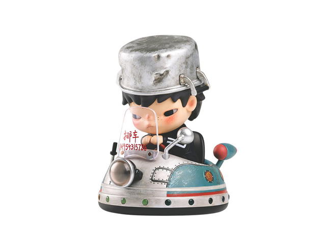 Pop Mart (เช็คการ์ด) Pop Mart THE UFO CHASER Hirono × Journey to the West Figurine (15.5cm) - view 4