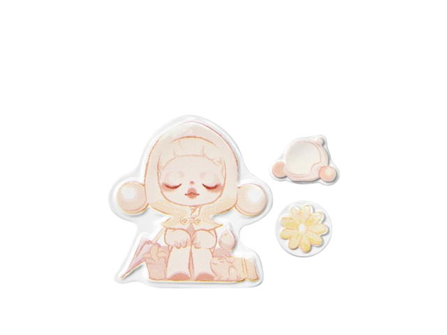 Pop Mart (เช็คการ์ด) Pop Mart The Warmth (SKULLPANDA Warmth Series - Fridge Magnet) Secret - view 1
