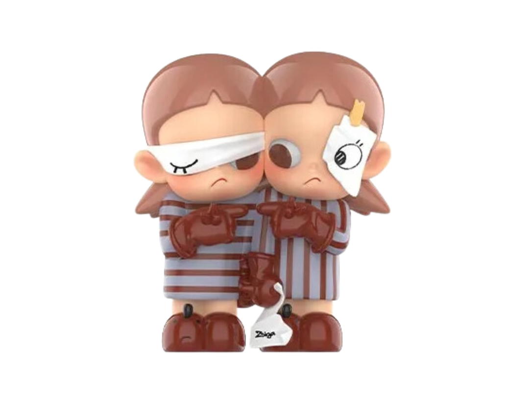 Pop Mart Pop Mart Timid Probe Zsiga Twins Series Figures
