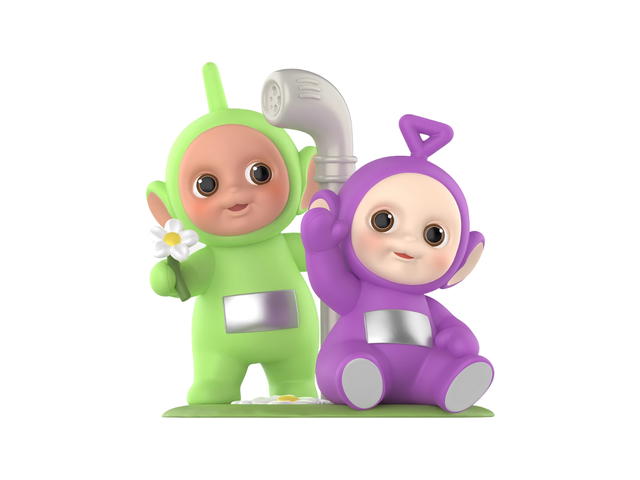 Pop Mart Pop Mart Tinky Winky & Dipsy Listening To The Voice Trumpet (Teletubbies Companion Series Figures) - view 1
