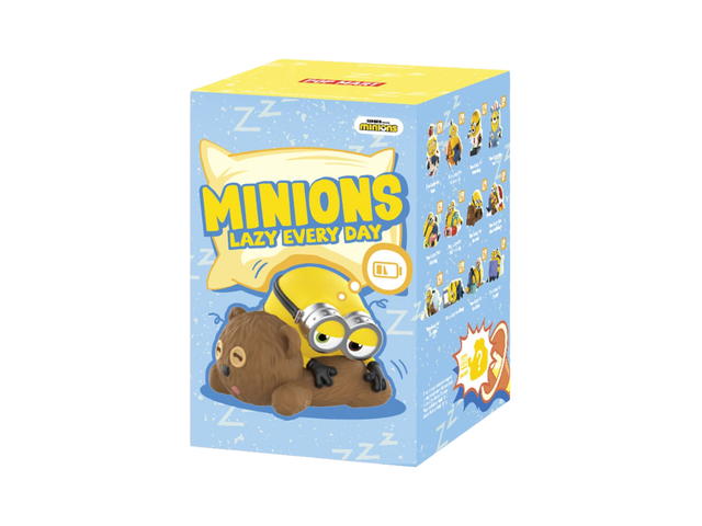 Pop Mart (เช็คการ์ด) Pop Mart Too Lazy to Go Out (Minions Lazy Every Day Series Figures) - view 2