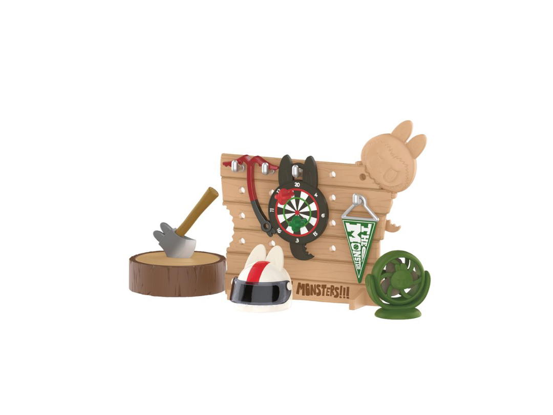 Pop Mart (เช็คการ์ด) Pop Mart Tool Corner (The Monsters Home of the Elves Series)