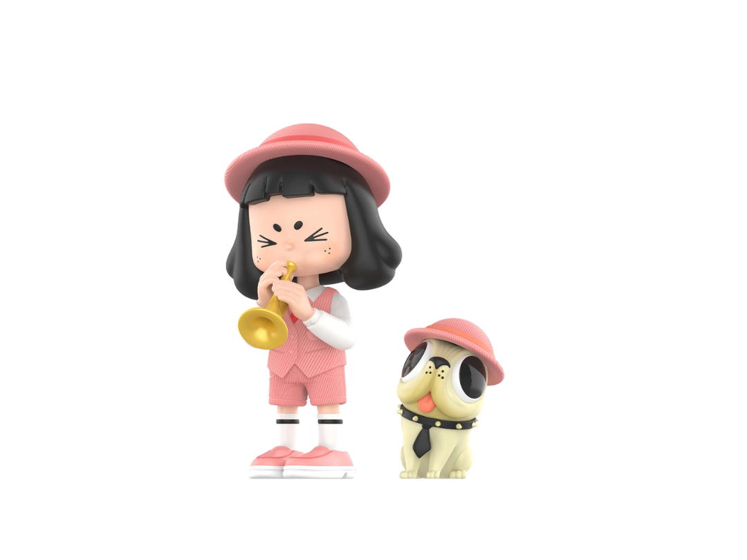 Pop Mart (เช็คการ์ด) Pop Mart TRUMPETER (Vita Super Brand Series)