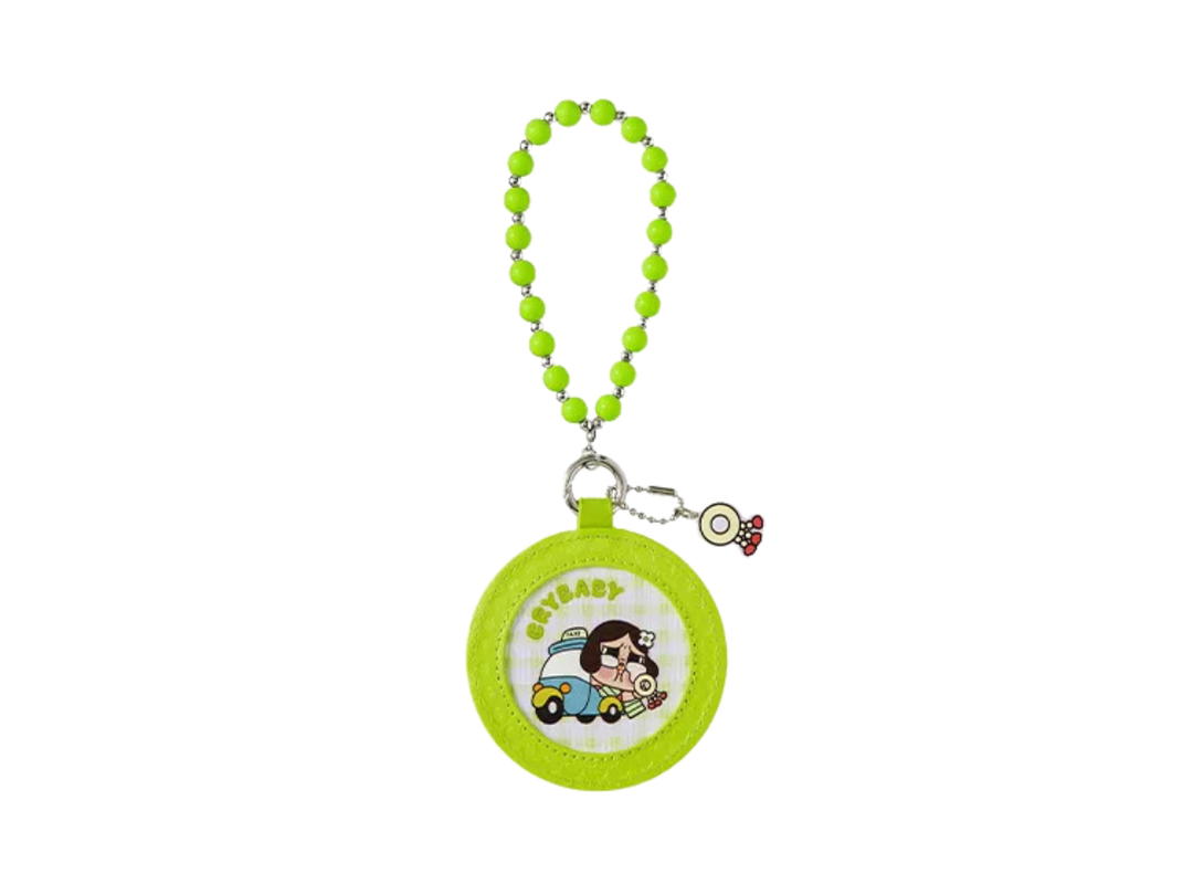 Pop Mart (เช็คการ์ด) Pop Mart Tuk-Tuk Ahead , Slow Down (Cry Baby Hello Thailand Series Mirror Pendant Blind Box)