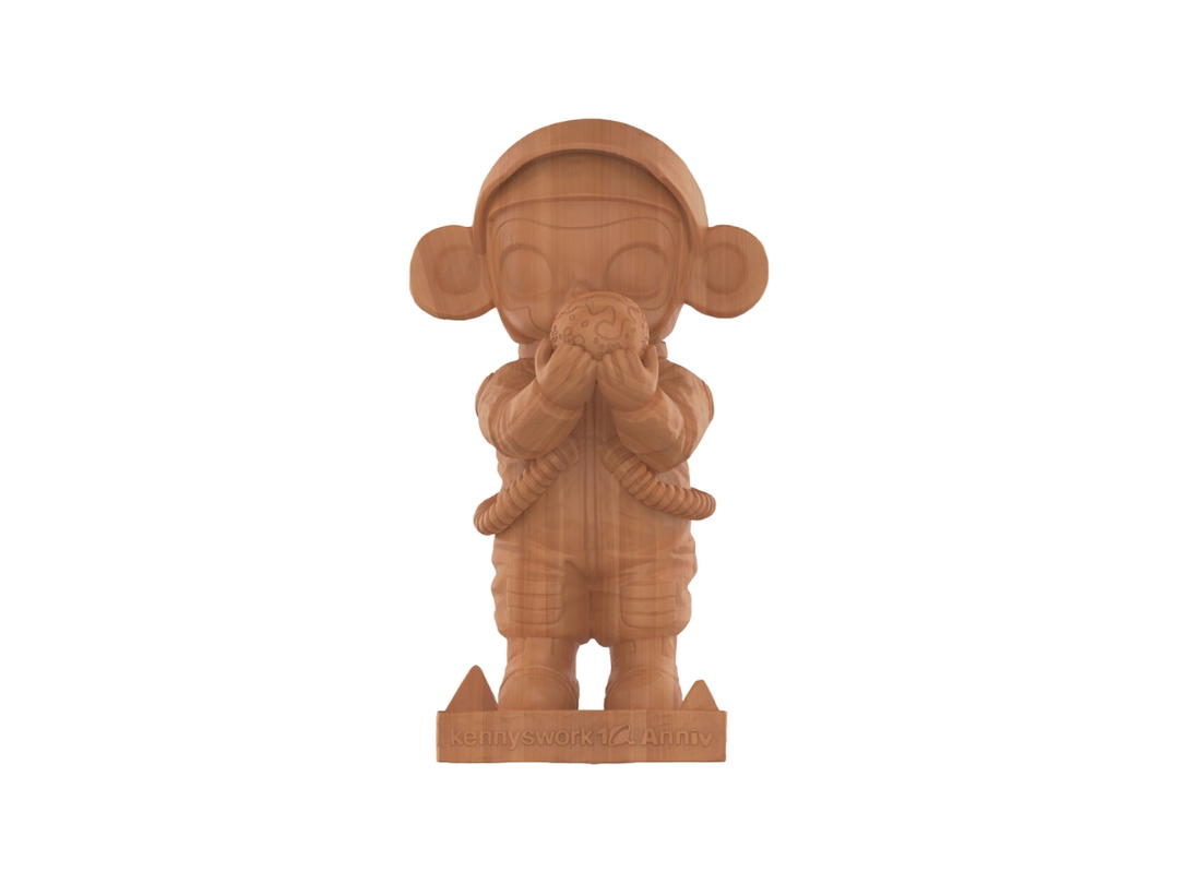 Pop Mart Pop Mart Twinkle Twinkle Little Star (Wooden ver.) (MOLLY Anniversary Statues Classical Retro Series Figures) Secret