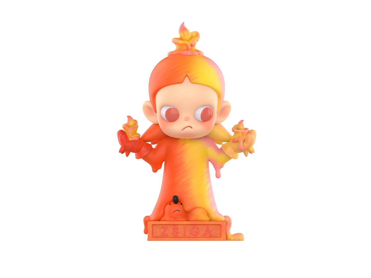 Pop Mart (เช็คการ์ด) Pop Mart Walking Hazard (Zsiga We All Are Kids Series Figures)