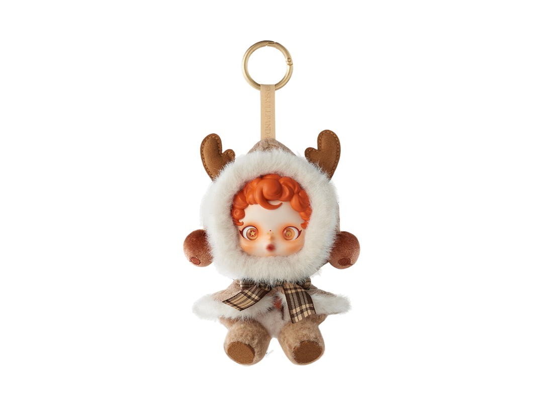 Pop Mart (เช็คการ์ด) Pop Mart Wanderer's Tune (SKULLPANDA Winter Symphony Series Plush)
