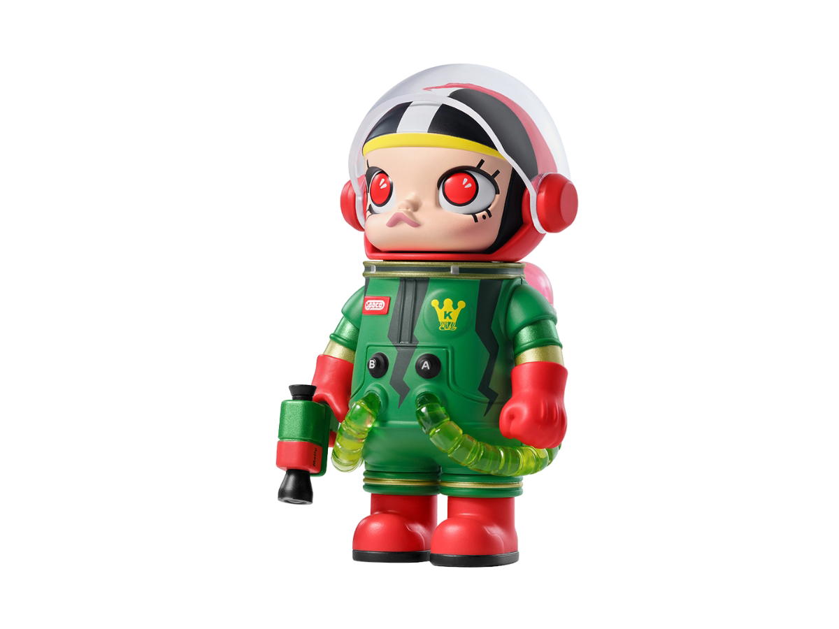Pop Mart (เช็คการ์ด) Pop Mart Watermelon (Mega Space Molly 100% Blind Box Series)