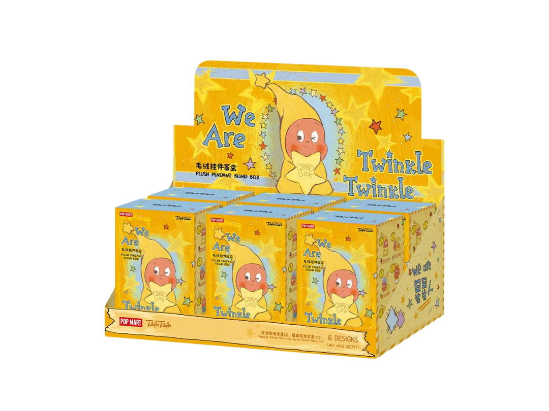 Pop Mart Pop Mart We are Twinkle Twinkle Series-Plush Pendant Blind Box Whole Set