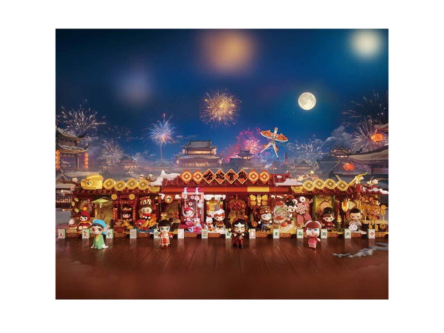 Pop Mart Pop Mart Wealthy Snake's New Year Celebration Fortunate Hand Series Block Figures single box - view 2