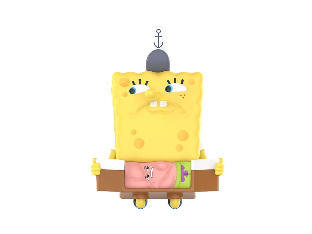 Pop Mart (เช็คการ์ด) Pop Mart Welcome (SpongeBob SquarePants Daily Quirks Series Figures)