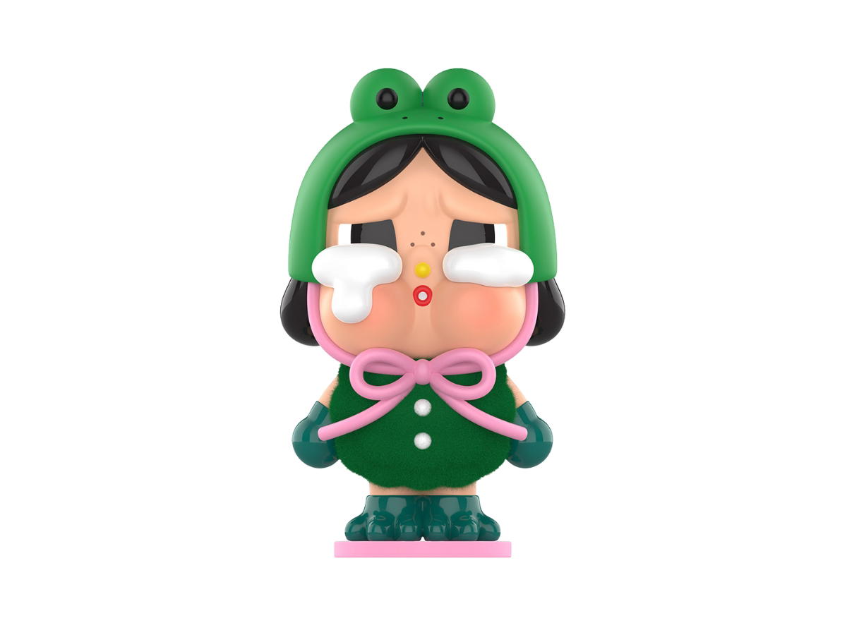 Pop Mart (เช็คการ์ด) Pop Mart WHAT A FROG (CRYBABY Crying Again Series Figures)
