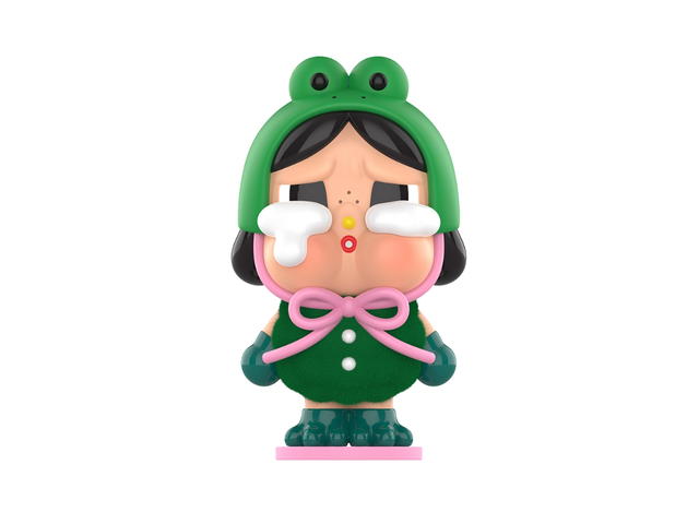 Pop Mart (เช็คการ์ด) Pop Mart WHAT A FROG (CRYBABY Crying Again Series Figures) - view 1