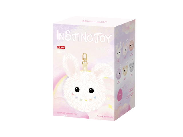 Pop Mart (เช็คการ์ด) Pop Mart White Rabbit Instinctoy Fantasy World Series-Plush Blind Box - view 2