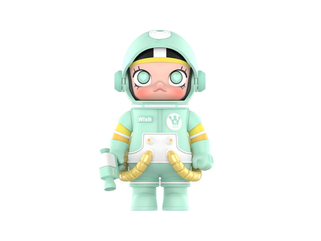 Pop Mart (เช็คการ์ด) Pop Mart Wish Beer (Mega Space Molly Series 2-A) Secret 100%