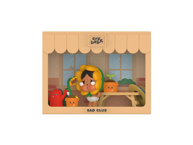 Pop Mart (เช็คการ์ด) Pop Mart Withering Flower (CRYBABY Sad Club Series Scene Sets) - view 1