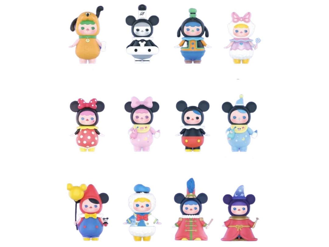 Pop Mart Pop Mart X Disney Pucky Mickey Family Series Whole Set