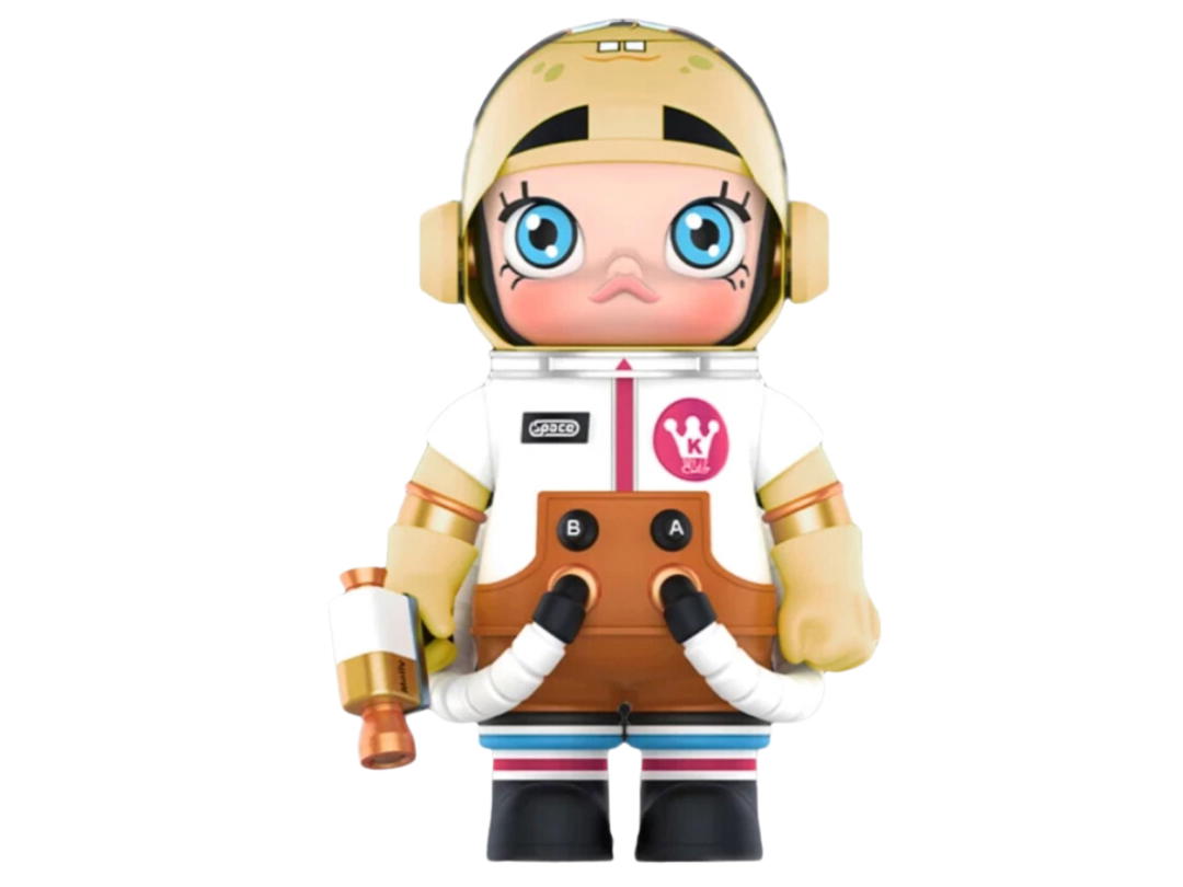 Pop Mart (เช็คการ์ด) Pop Mart x Spongebob Mega Space Molly 400%