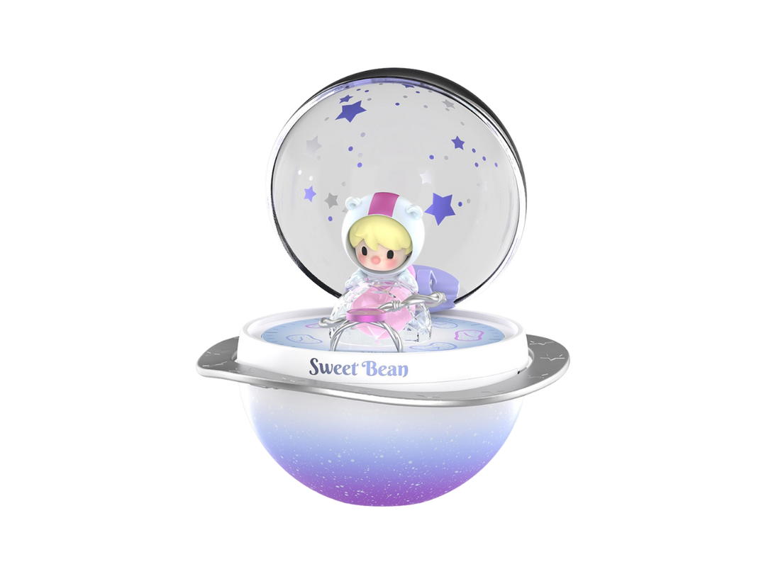 Pop Mart (เช็คการ์ด) Pop Mart You Are My Love Sweet Bean Romantic Ring Box Series 3 Scene Sets