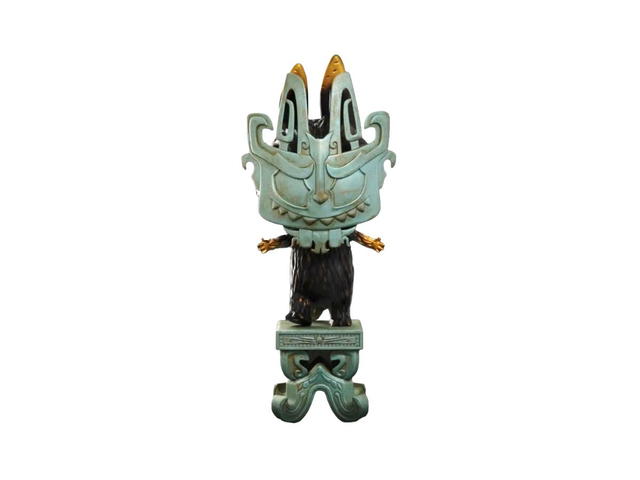 Pop Mart Pop Mart Zimomo X Sanxingdui Museum Bronze Mask - view 2