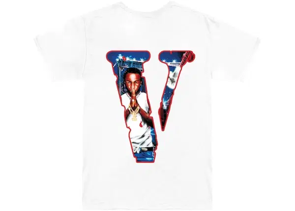 Buy Pop Smoke x Vlone City Tee White at Sasom – Authentic and Ready to Ship