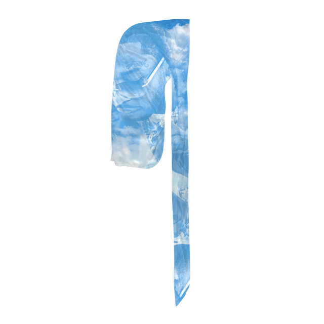 Pop Smoke Pop Smoke x Vlone Durag Blue/White - view 2
