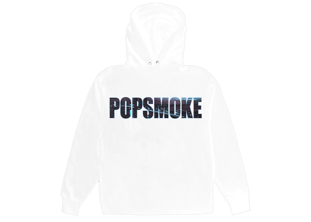Pop Smoke Pop Smoke x Vlone Wraith Hoodie White - view 1
