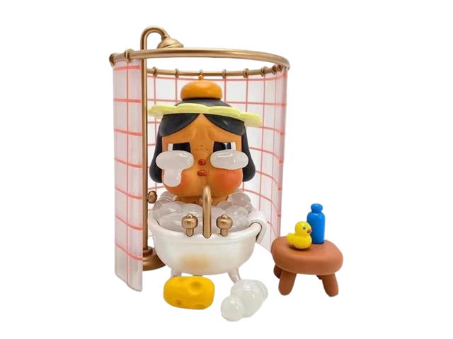 Pop Mart (เช็คการ์ด) Popmart Crybaby The Bathing Time (Bubble Ver.) - view 1