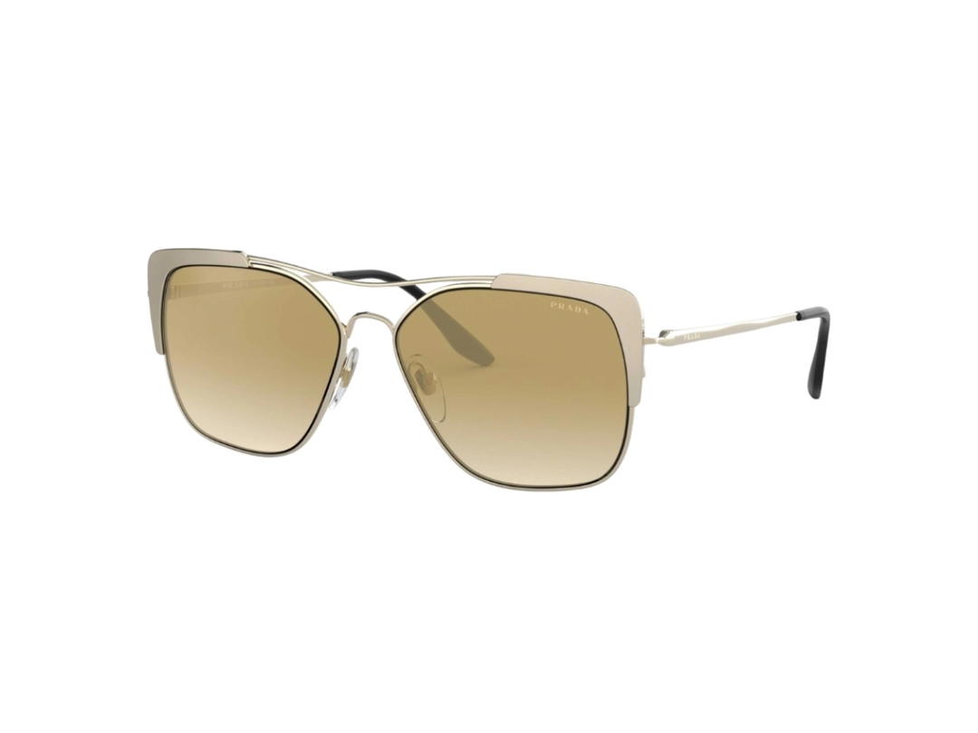 Prada Prada Rectangular Sunglasses Gold