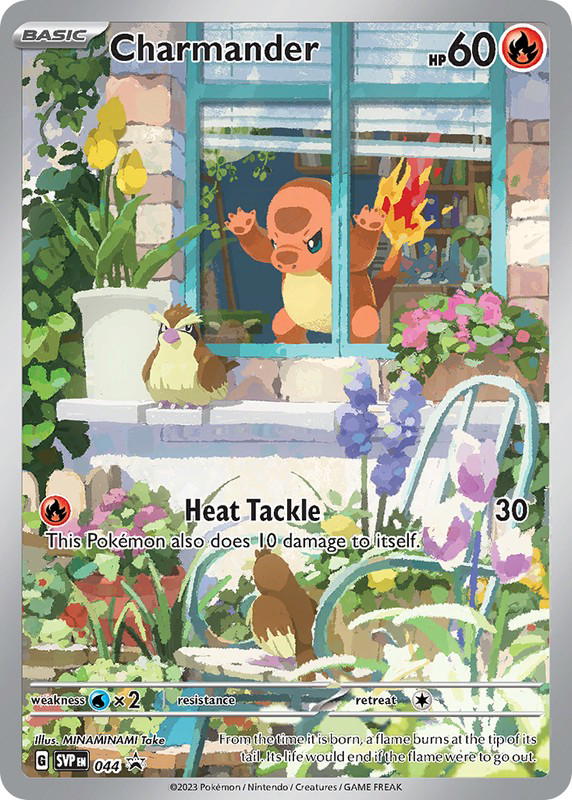 Pokemon Pokemon Charmander PROMO [PR-SV 044] Scarlet & Violet "Scarlet & Violet Black Star Promos" [Holofoil] (EN)