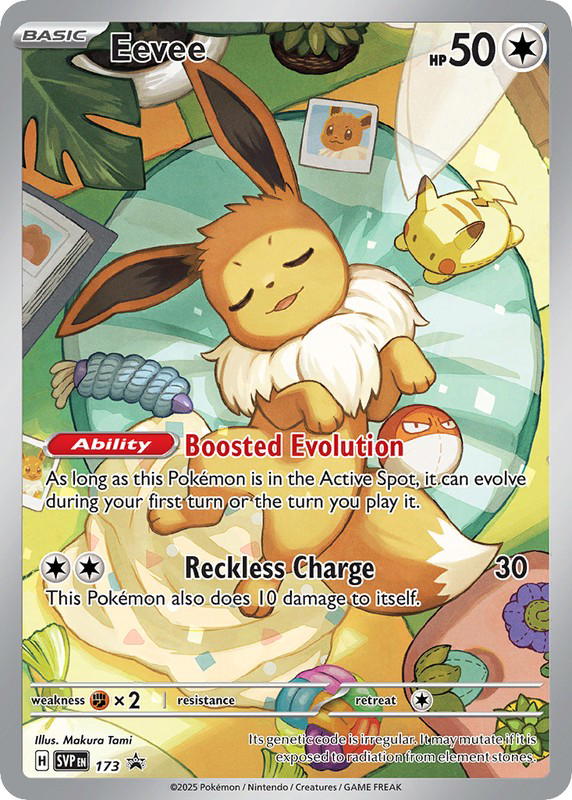 Pokemon Pokemon Eevee PROMO [PR-SV 173] Scarlet & Violet "Scarlet & Violet Black Star Promos" [Holofoil] (EN)