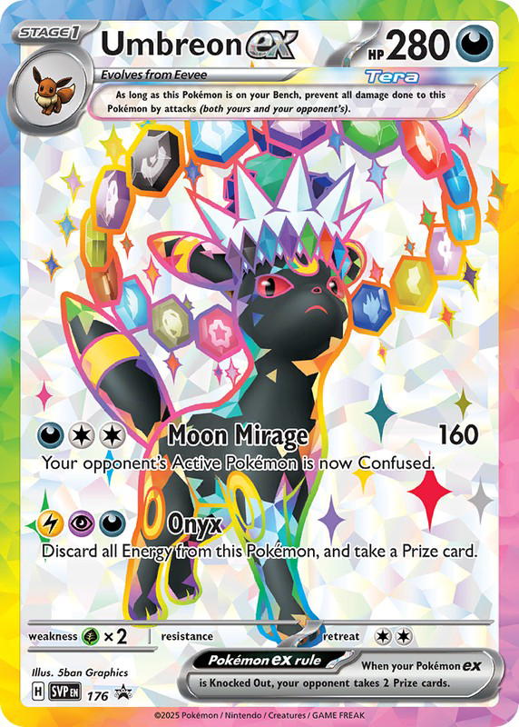 Pokemon Pokemon Umbreon ex PROMO [PR-SV 176] Scarlet & Violet "Scarlet & Violet Black Star Promos" (EN)