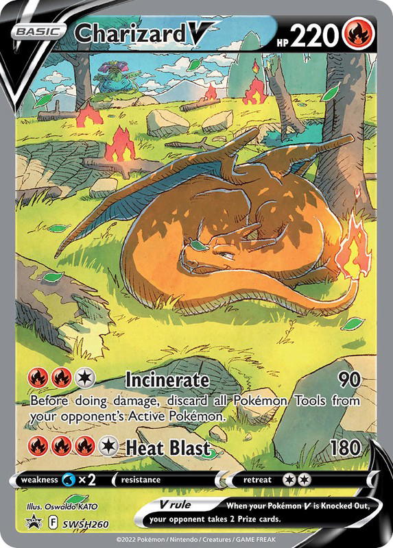 Pokemon Pokemon Charizard V PROMO [PR-SW SWSH260] Sword & Shield "SWSH Black Star Promos" (EN)