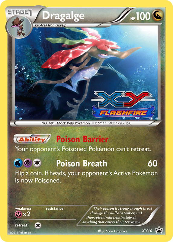 Pokemon Pokemon Dragalge PROMO [PR-XY XY10] XY "XY Black Star Promos" (EN)