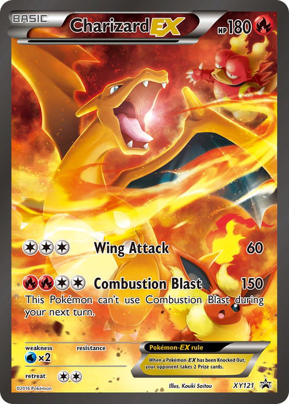 Pokemon Pokemon Charizard-EX PROMO [PR-XY XY121] XY "XY Black Star Promos" (EN)