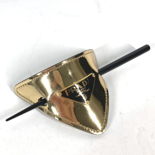 Prada PRADA 1IF004 hair accessory triangle logo Hairpins Hair Picks hairpin Unused - view 2