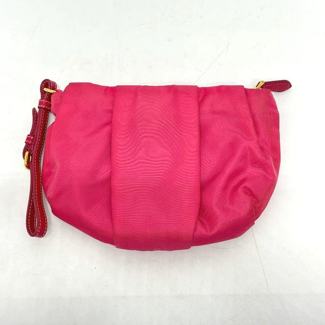 Prada PRADA 1N1422 ribbon Small items Multi-purpose pouch with strap Accessory pouch - view 3