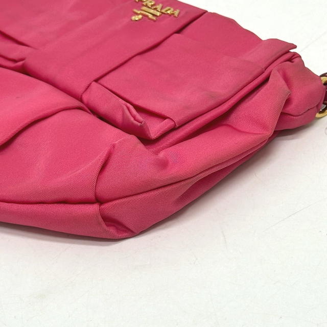 Prada PRADA 1N1422 ribbon Small items Multi-purpose pouch with strap Accessory pouch - view 5