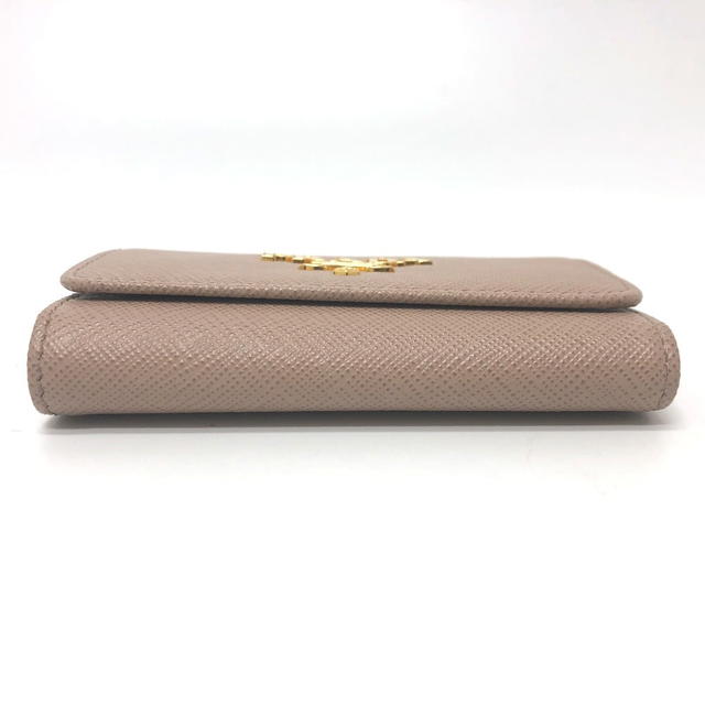 Prada PRADA 1PG004 logo 4 key rings  Key Case saffiano leather pink - view 5