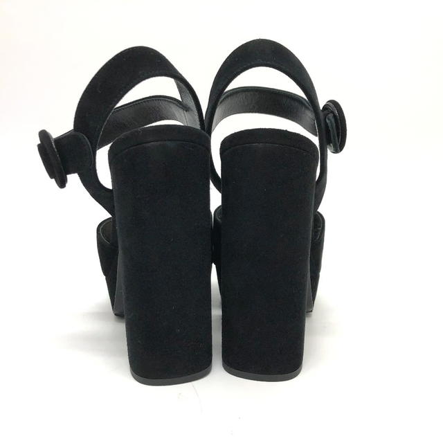 Prada PRADA 1XP882 strap  Sandals suede Black Unused - view 5