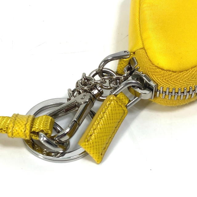 Prada PRADA 2TT140 triangular plate Re Nylon Key ring with neck strap Pouch Unused - view 5
