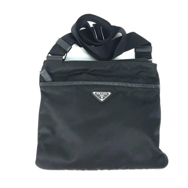 Prada PRADA 2VH053 Triangle logo Bag Shoulder Bag Nylon / Leather Black - view 2