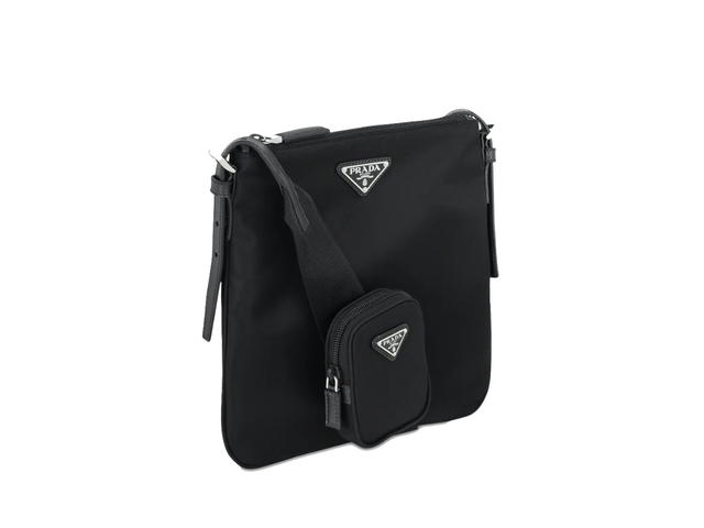 Prada Prada Black Nylon Crossbody Bag In Nylon With Silver-tone Hardware - view 3