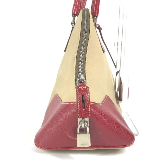 Prada PRADA BN0081 Bicolor triangle logo plate Shoulder Bag Hand Bag Tote Bag - view 5